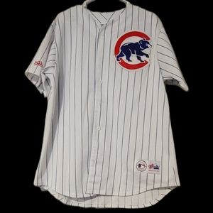 Chicago Cubs Majestic MLB Jersey - Size Large